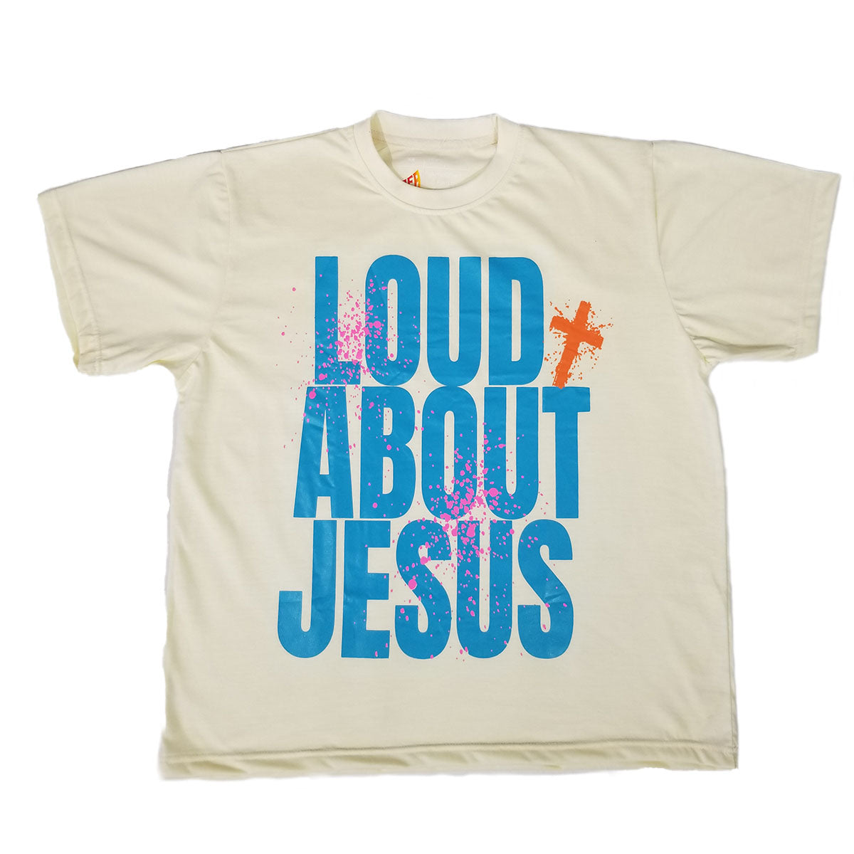 Loud About Jesus Box Tee (Fiesta)